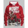 Funny Santa Claus 3d Print Hoodie Men Women Fashion Christmas Hoodies Sweatshit Elk Coats Women Sweats Womens Clothing Oversized
