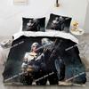 3D Печать The Witcher Печатный Комплект Постельного Белья Пододеяльник Наволочка Комплект Постельного Белья Простыня Покрывало Размер Full Queen King