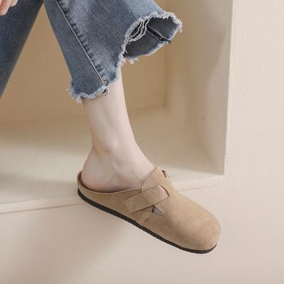 Тапочки женские сумка головной убор мягкая подошва повседневная обувь полушлепанцы на плоской подошве туфли-лодочки женские для беременных женщин обувь больших размеров