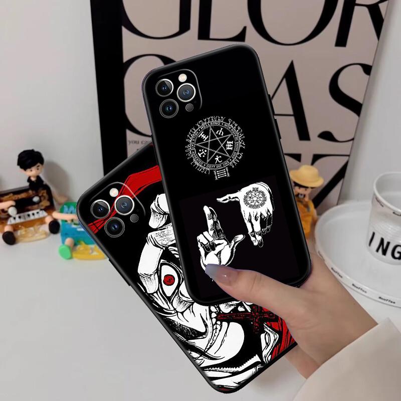 RP37 Hellsing New High-End Shell Phone Case for OPPO A3 Pro A72 A74 A76 A77 A77S A78 A79 A94 A95 A18 A40M A58
