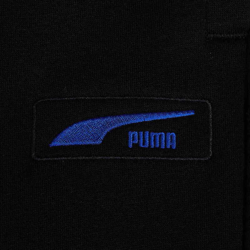 Puma Однотонные повседневные спортивные брюки с завязками на шнурке, мужские низы, черные 539732-01