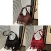 Vintage Leather Tote Bag With Topstitched Design For Business And Daily Use