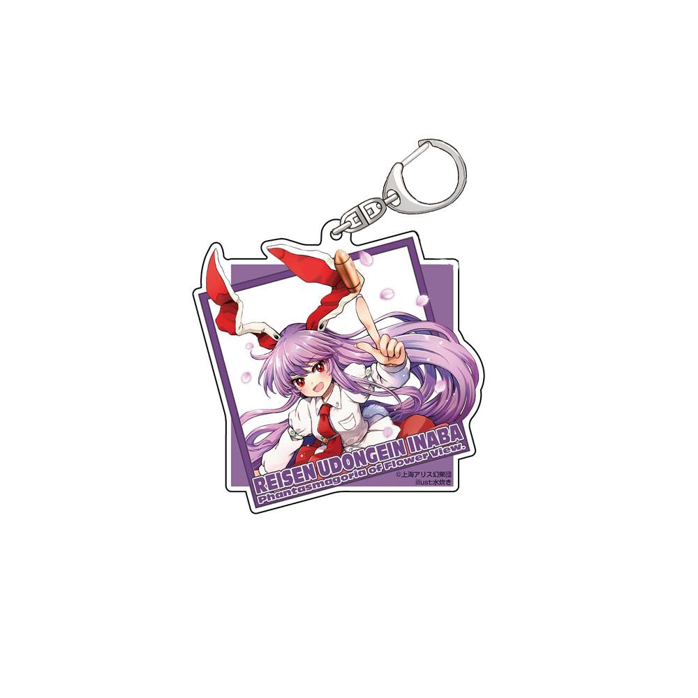 Проект Touhou Ая Шамеймару Лекарство Меланхолия Рейму Хакурей Мариса Кирисамэ Официальный HD Акриловый Брелок Подвеска для Сумки Подарки