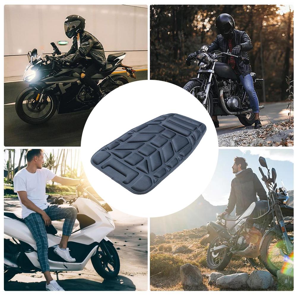 Чехол для сиденья мотоцикла ATV с функцией сброса давления, универсальный, 3D, нескользящий, дышащий, для вездеходного транспортного средства