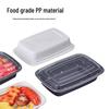 Rectangular PP Disposable Food Containers