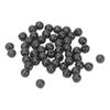 50 шт. 8 мм Космические бобы Набор силикагелевых рыболовных лесок Стопор для предотвращения столкновений Бобы черные