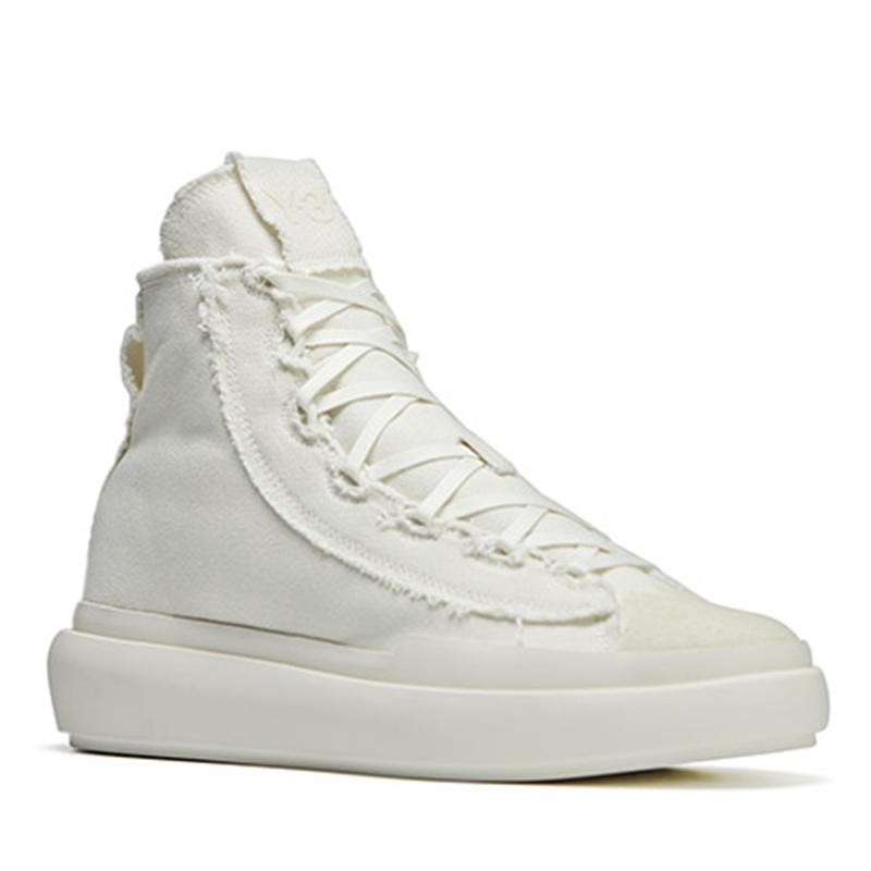 Adidas Кроссовки унисекс Y-3 Nizza High Off White кремовые ID2924