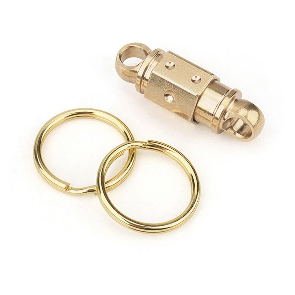 Detachable Car Keychain 360 Degree Swivel Quick Release Keychain Titanium Zinc Zinc Alloy Keychain Gifts