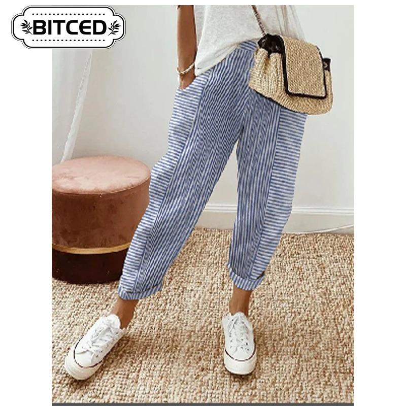 BITCED Женские модные повседневные брюки и капри