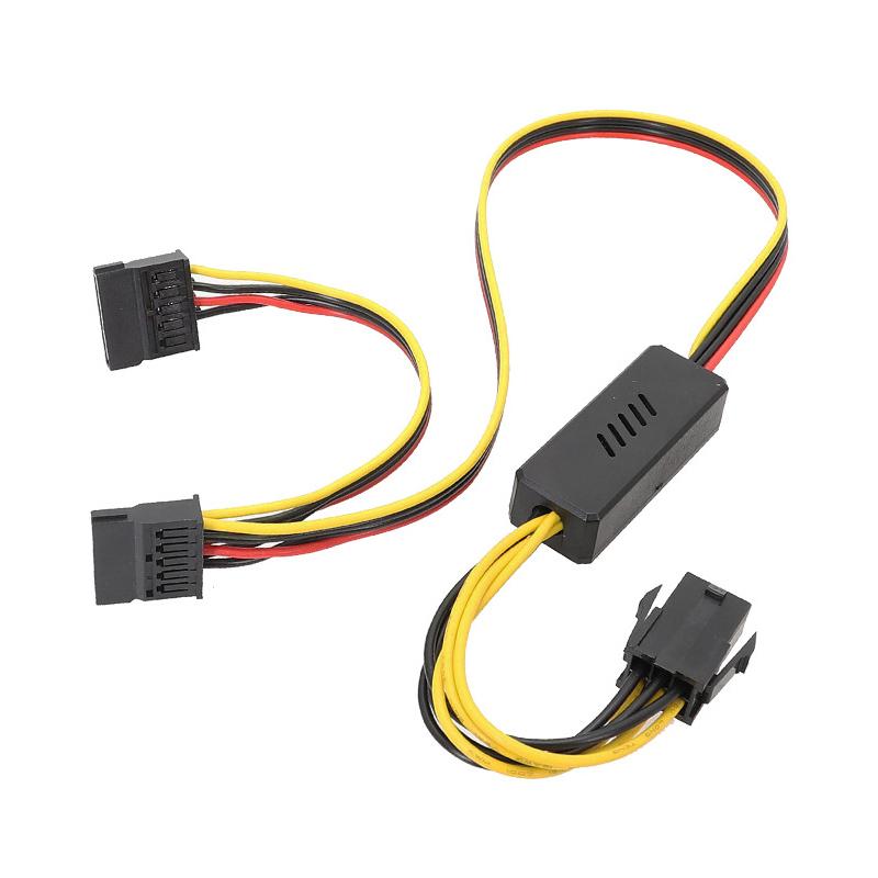 8Pin/6Pin к Sata жесткий кабель адаптера питания Соединительный кабель 12V к 4Pin Molex HDD шнур питания