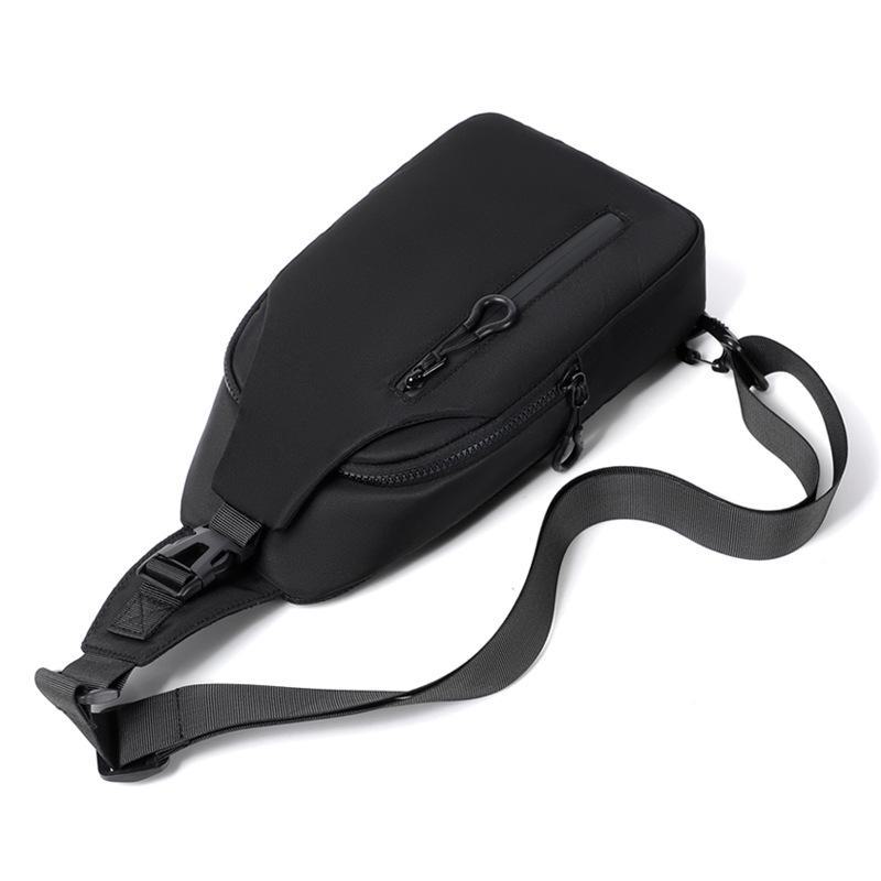 Мужской повседневный рюкзак из ткани Оксфорд в корейском стиле на грудь и плечо