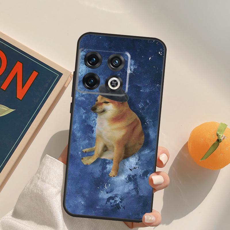 Doge Case For OnePlus 12R 13R 13T 10R 15 13 12 11 10T 8T Nord CE 4 3 2 Lite N20 N30 Nord 5 Cover