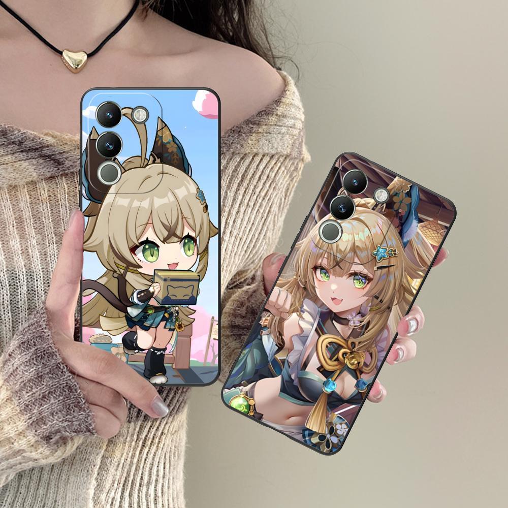 Игровой чехол GI Kirara для мобильного телефона VIVO Y77 76 75 74 73 72 58 56 55 51 50 38 36 Y19 Y18 Y03 Y01 5G с цветной печатью