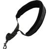 Xinlink Professional Black Soft Padded Saxophone Neck Strap with Snap Hook for Alto Tenor Soprano Baritone Sax Music Accessories