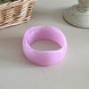 Smudged Wide Chunky Bangle Marbling Cuff Bracelet Vintage Irregular Resin Bracelet  Gifts