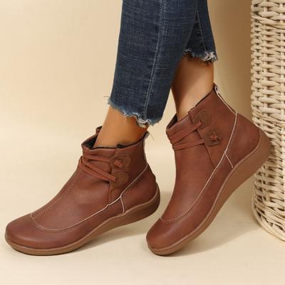 Короткие ботинки Martin с плоской подошвой для женщин