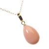 Miss Coral Pendant Necklace Single K18 Yellow Gold Undyed
