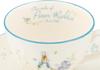 Yamaka Shoten Peter Rabbit Teacup & Saucer, 220ml, Approx. 9x6cm Diameter, Shabby Chic Flower Design, White, PR651-28