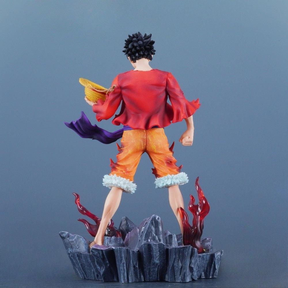 24 см/9,45 дюйма Аниме ONE PIECE Фигурка Обезьяна Д. Луффи Фигурки Действия ПВХ Статуя Настольное Украшение Коллекционная Модель Игрушки Подарки