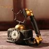Vintage Resin Telephone Model Miniature Craft Photography Props Bar Live City Fashion Home Decor