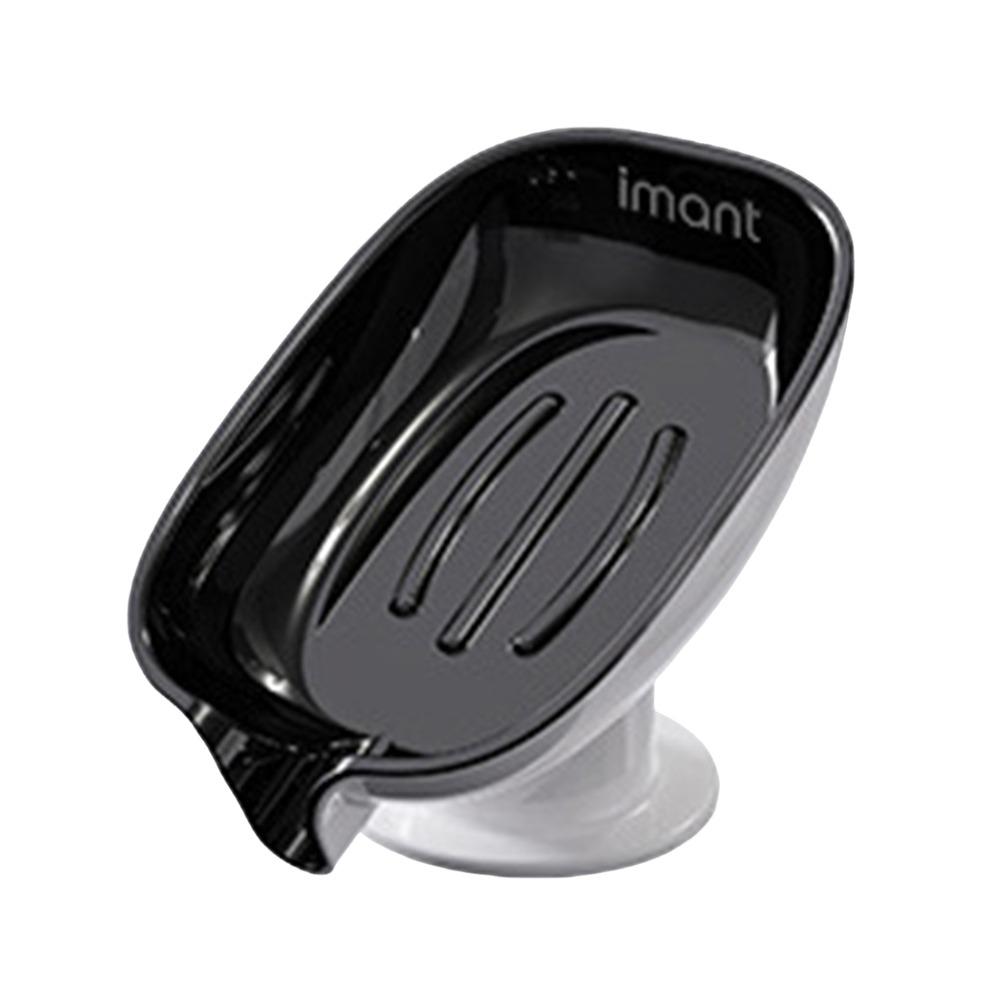 Пластиковая присоска мыльница со сливом воды многофункциональная сливная мыльница кухонный контейнер для губки принадлежности для ванной комнаты