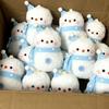 Плюшевая игрушка Снеговик Брелок Мультяшный Милый Мягкая Набивная Кукла Подвеска Кольцо для Ключей от Машины Декор для Рюкзака Сумки Детский Подарок
