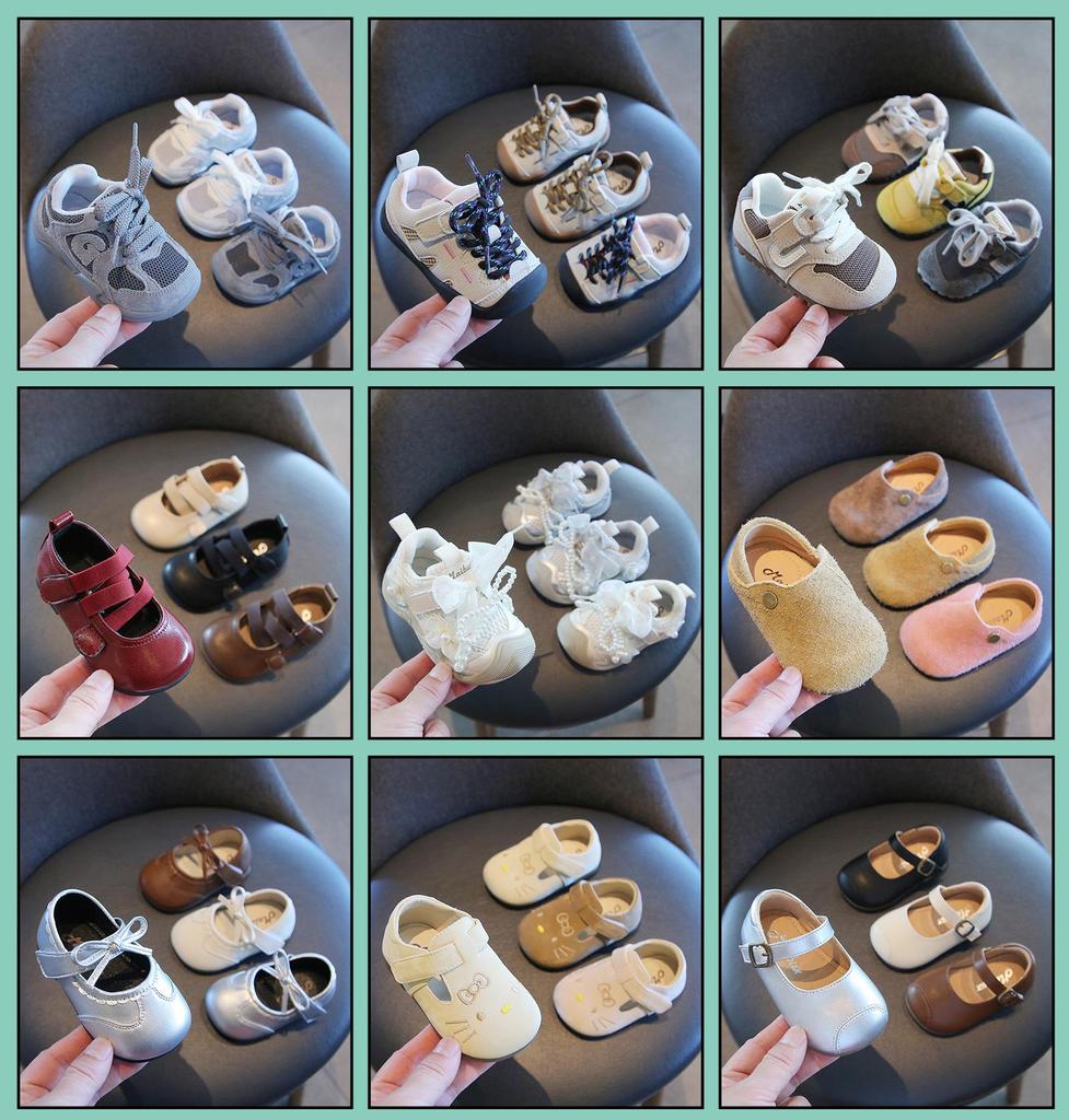 Детская обувь для ходьбы на мягкой подошве: Нескользящие, Универсальные Лоферы для Мальчиков и Девочек, Стиль для Младенцев/Малышей До Первых Шагов и Немецкий Тренировочный Стиль