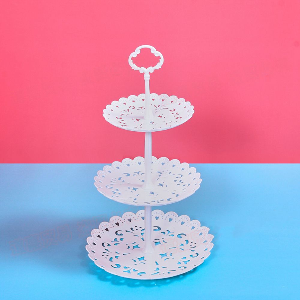 Wedding Party Tableware Cake Display Plate Foot Tray Dessert Exhibition Rack Cupcake Storage Stand