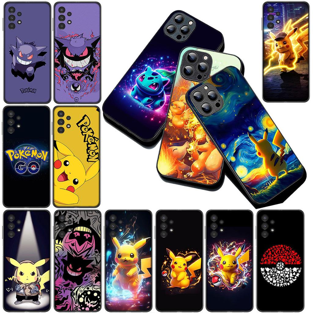 for Huawei P30 P20 Mate 20 Lite Pro Y7a Y6P Y7 2019 Nova 5T 3I p30Lite Phone Cover Soft Case P-Pokemons GO Gengar P-Pikachus