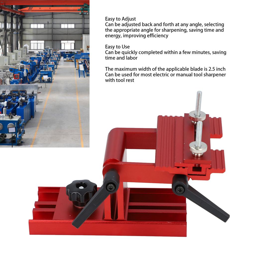 Регулируемый шаблон для заточки инструментов из алюминиевого сплава Шаблон для заточки из алюминиевого сплава Шаблон для заточки инструментов для 6-8-дюймового настольного шлифовального станка-пескоструя