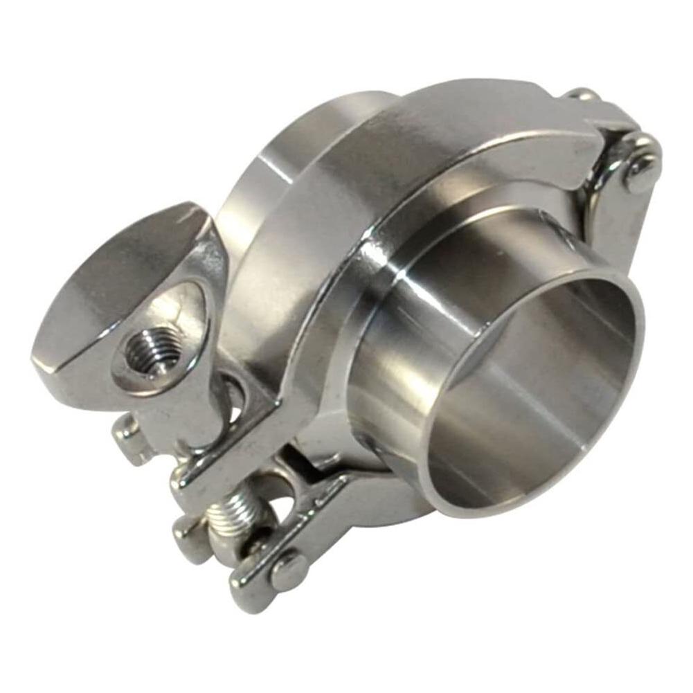 Фитинги для труб диаметром 19–102 мм, обжимное кольцо SS304, санитарная сварка