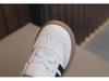 2024 Spring Kids' German Training Shoes: Boys' Sports & Girls' Casual White Sneakers, Soft Sole Baby Forrest Gump Shoes.