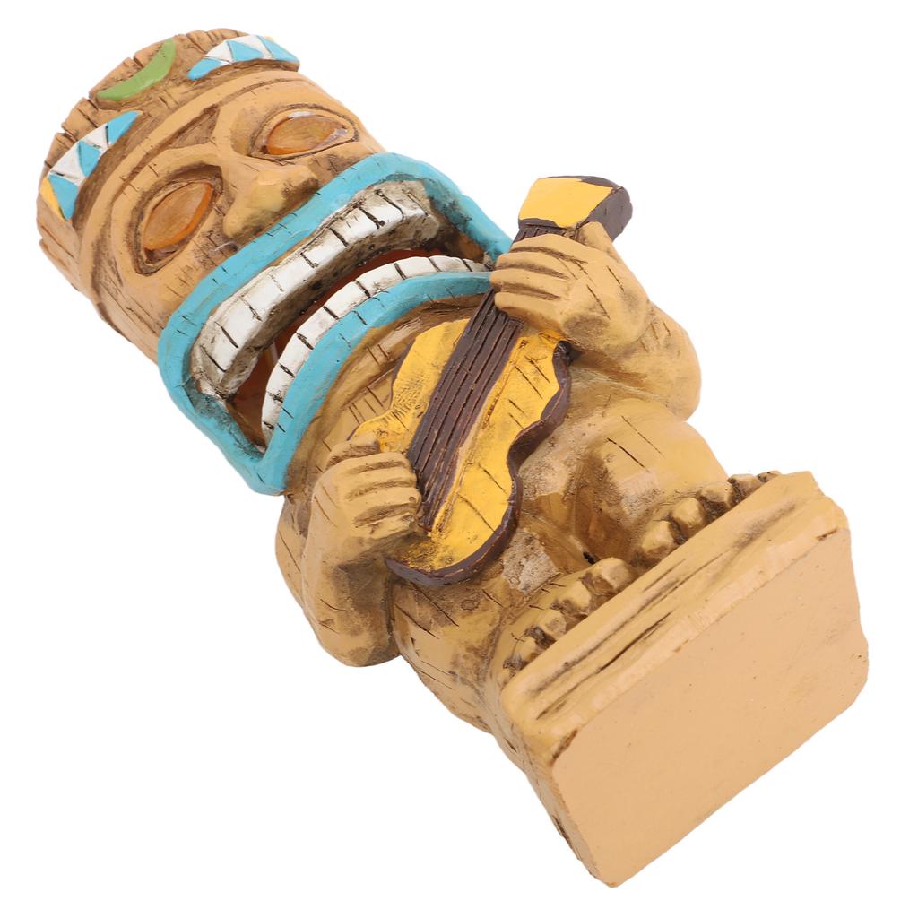 Totem Statues Solar Light Resin Garden Solar Light Ornament For Outdoor Home Lawn Yard