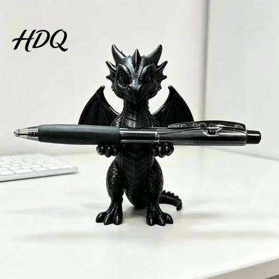 Подставка для перьевой ручки 3D-печать в форме дракона Держатель Креативный Коготь Настольный Фэнтези