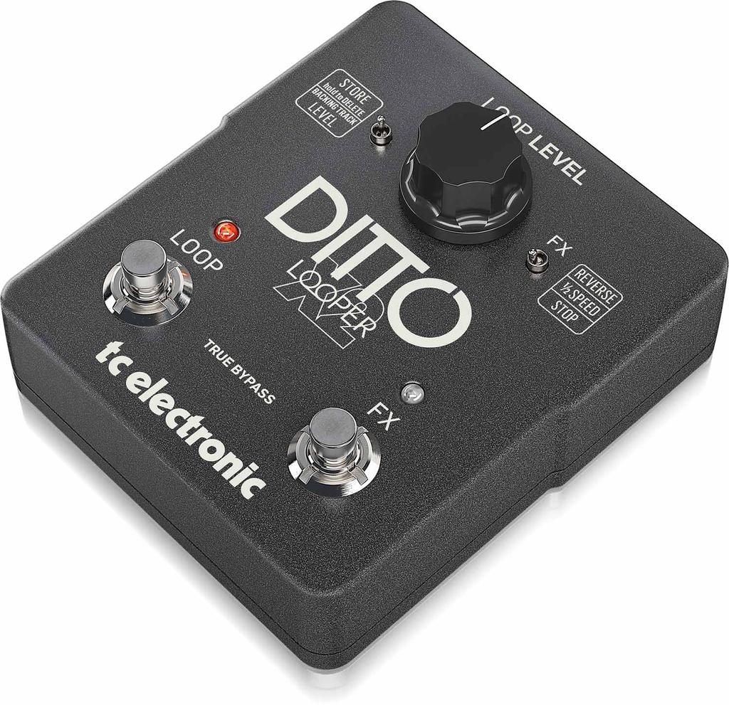 Tc Electronic 2-кнопочный петлитель DITTO X2 LOOPER