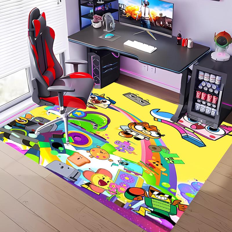 1pc UniKitty Entrance Mat, Non-Slip Mat Area Rug,Room Decor, Outdoor Decor, Kitchen Rug,Doormat - Machine Washable, Easy to Clean