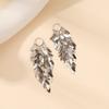 Серьги-подвески с длинной бахромой из сплава Bling Bling Корейский стиль Металлические серьги с пайетками Модные украшения Преувеличенный стиль Золотые серьги