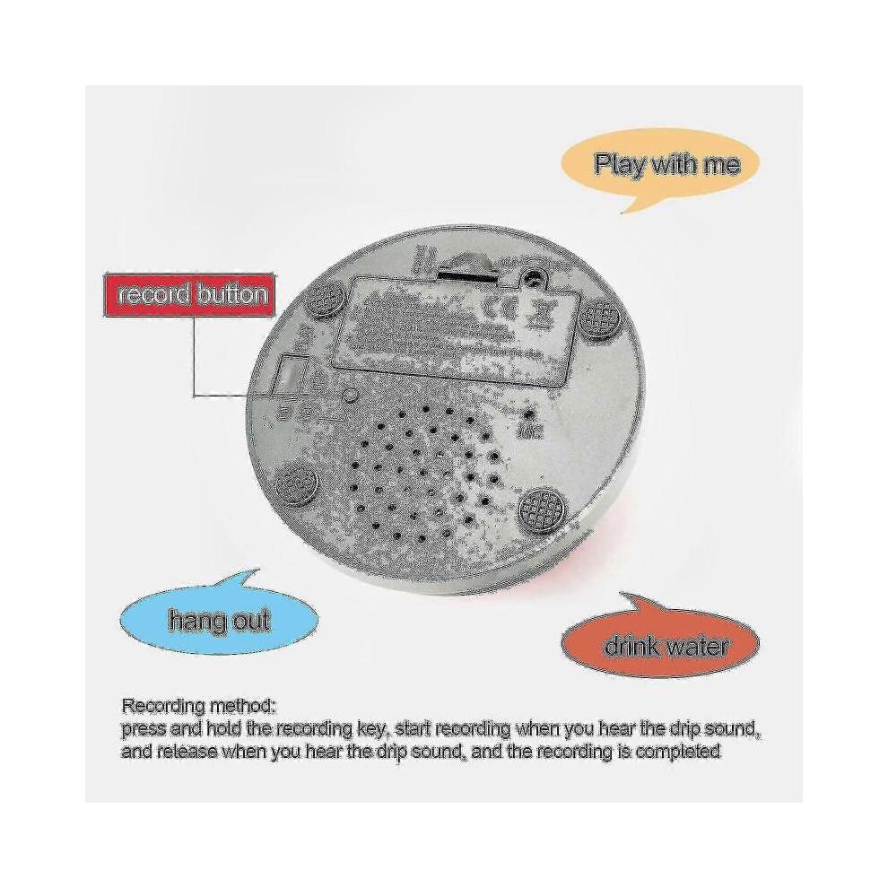 (White)10 Color Voice Recording Button Dog Buttons 30 Seconds Recordable Dog Talking Button Set Dog Communication Buttons Pet Dog Trainin