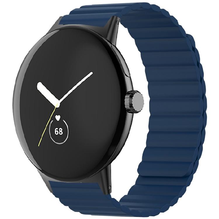 Модный магнитный ремешок для Pixel Smartwatch Силиконовый браслет Ремешок для часов