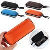 Vintage Zipper Portable Eyeglasses Case Glasses Box Glasses Holder Eyeglasses Accessories