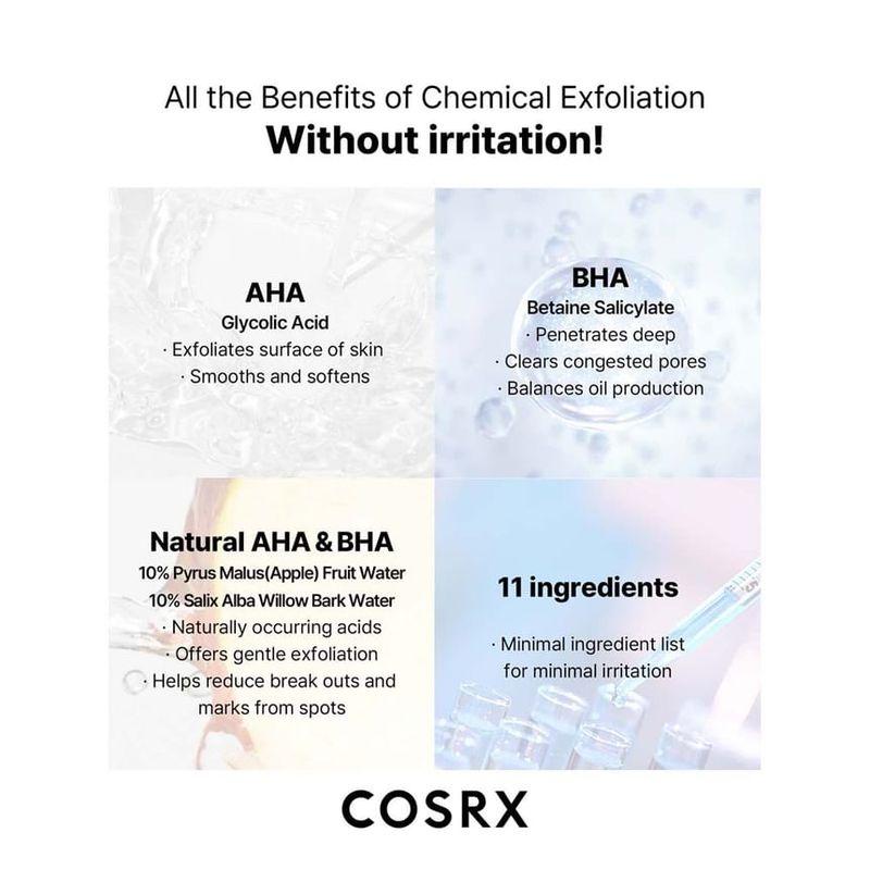 COSRX Очищающий лечебный тоник с AHA / BHA