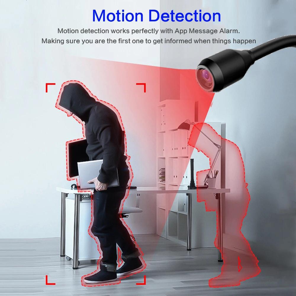 Новая мини-камера HD 1080P WiFi видеокамера Портативный беспроводной модуль Видеорегистратор Поддержка удаленного просмотра P2P камера Маленькая нательная камера