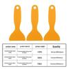 Multi-function Plastic Car Film Tool: Thickened Scraper for Shoveling Glass, Window, and Mobile Phone Film.