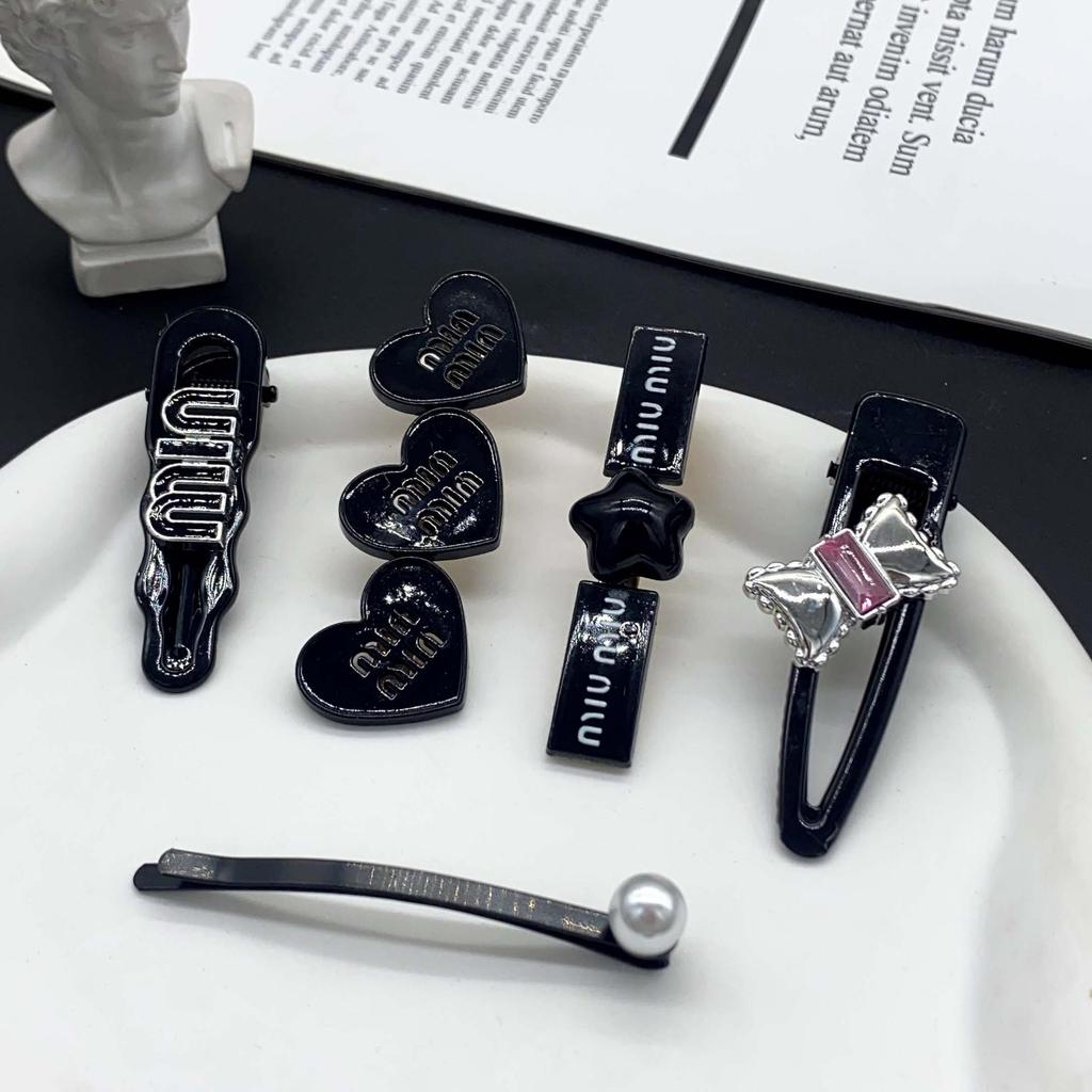 Крутая металлическая шпилька Y2K: Высококачественная горячая девчачья челка с заколкой и головной убор в виде утконоса