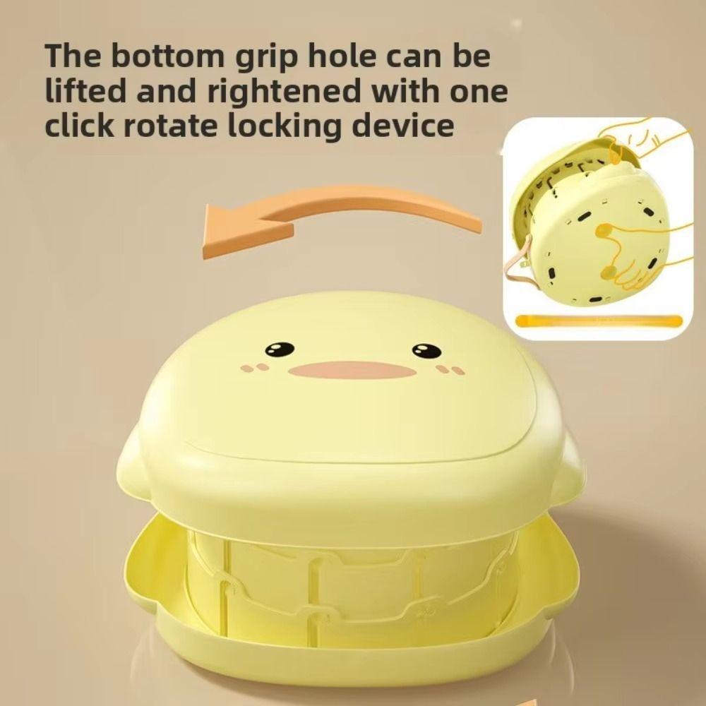 Foldable Baby Pot Toilet Bowl Hanging Potty Training Pot Child Seat Baby Potty Outdoor Travel