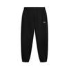 Li Ning Sports Lifestyle Series Casual Simple Solid Color Elastic Knitted Sports Pants Men Bottoms Black AKLVB19-1