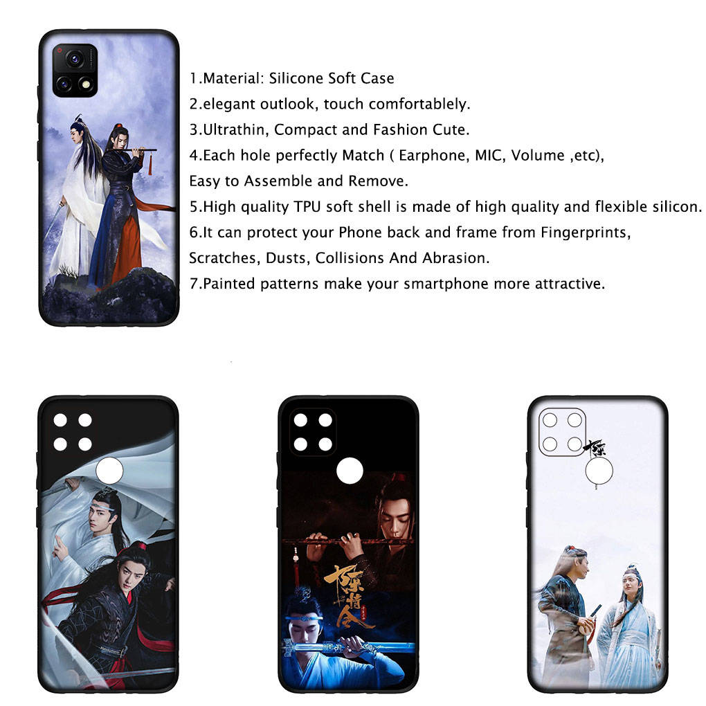 Для iPhone 16 15 Xiaomi Redmi Note 14 13 12 11 Pro Max X 8 16e Samsung Galaxy S25 S24 S23 Moto OPPO Huawei Неукротимый Сяо Чжань Вэй Усянь чехол для телефона