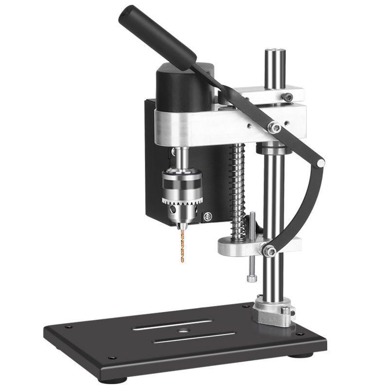 Мини-сверлильный станок с регулируемой скоростью: Компактная электрическая дрель постоянного тока для домашнего прецизионного сверления.