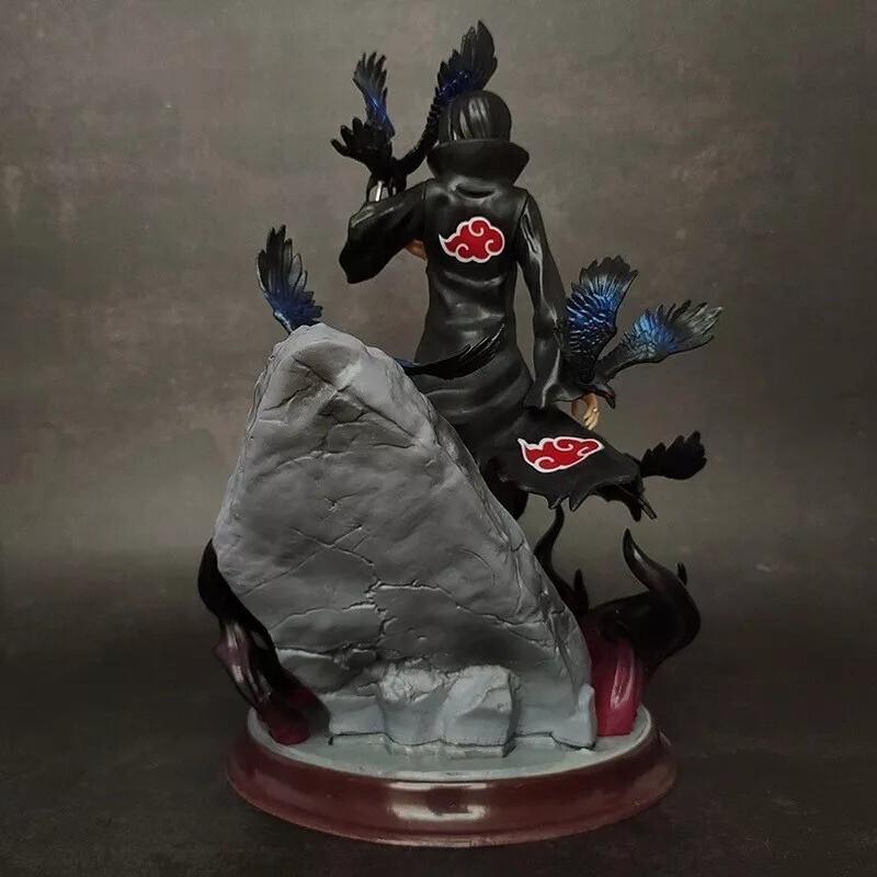 Naruto Shippuden Akatsuki Itachi Uchiha PVC Action Figure Statue 10" Size