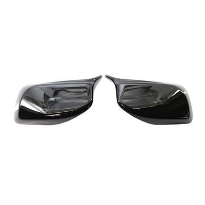Для BMW 5 серии E60 E61 E63 E64 2004-2007 Корпус лампы зеркала Крышка зеркала заднего вида Глянцевый черный 51167078360 51167078359